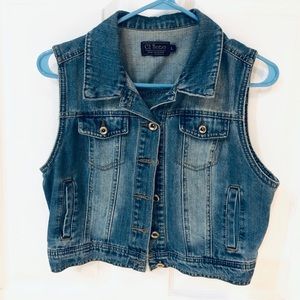 Jean jacket crop